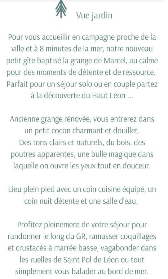 Holiday home La Grange De Marcel Saint-Pol-de-Leon